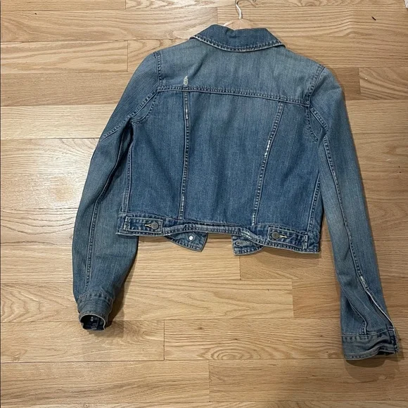 American Eagle Outfitters Light Blue Denim Jacket - Women's - Picture 5 of 6